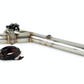 TRINITY RACING SIDE PIECE Header Pipe with Electronic Cutout - RZR Turbo