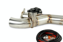 Load image into Gallery viewer, TRINITY RACING SIDE PIECE Header Pipe with Electronic Cutout - RZR Turbo
