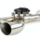 TRINITY RACING SIDE PIECE Header Pipe with Electronic Cutout - RZR Turbo