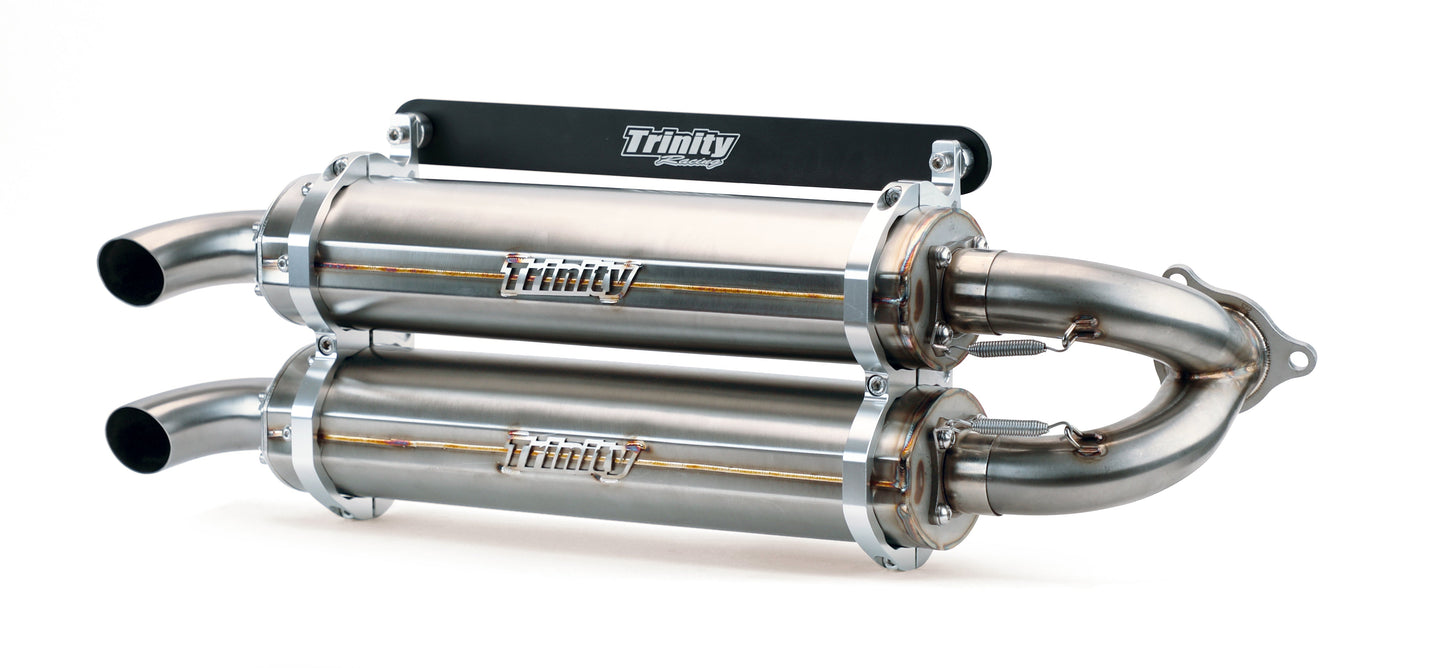 TRINITY RACING STAINLESS STEEL RZR PRO XP / TURBO R SLIP ON
