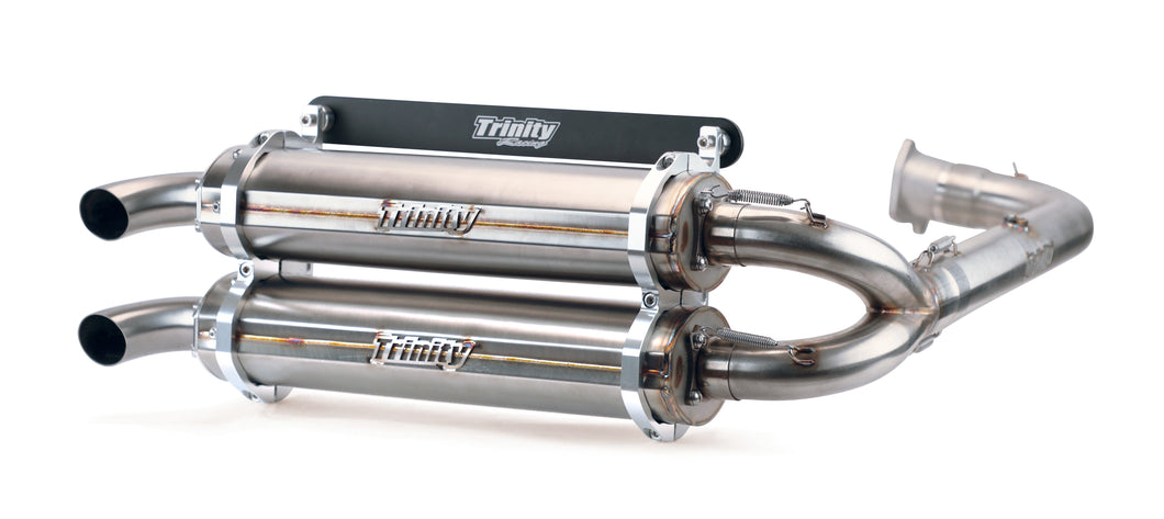 TRINITY RACING STAINLESS STEEL RZR PRO XP / TURBO R FULL SYSTEM