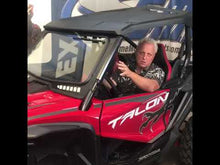 Load and play video in Gallery viewer, Honda Talon Laminated Safety Glass Windshield (DOT Rated)

